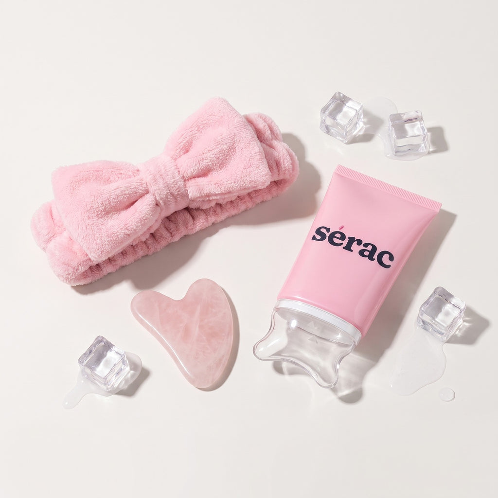 Le kit rituel spa avec la crème gua sha Sérac